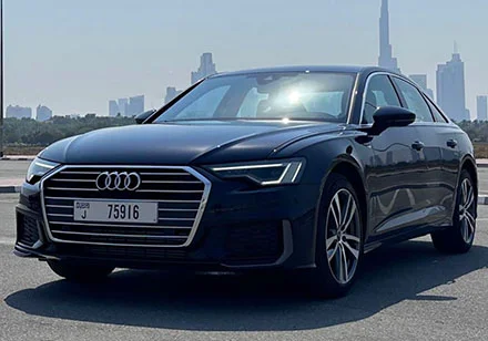 Аренда автомобиля Audi A6 в Дубае