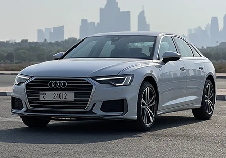 Аренда автомобиля Audi A6 в Дубае