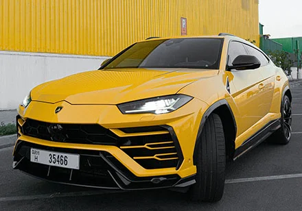 Аренда автомобиля Lamborghini Urus в Дубае