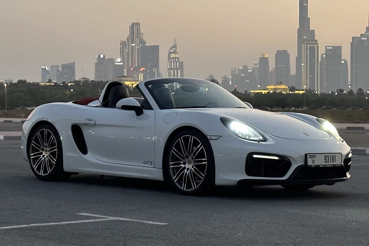 Porsche Boxster аренда в Дубае фото 3